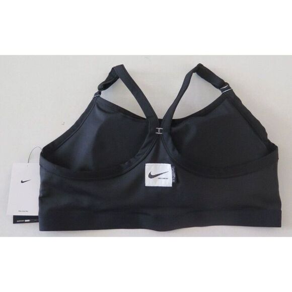 Nike DN4638 010 Women's Plus Sz 1X Black Indy Light Support Padded Sports Bra - Picture 2 of 8